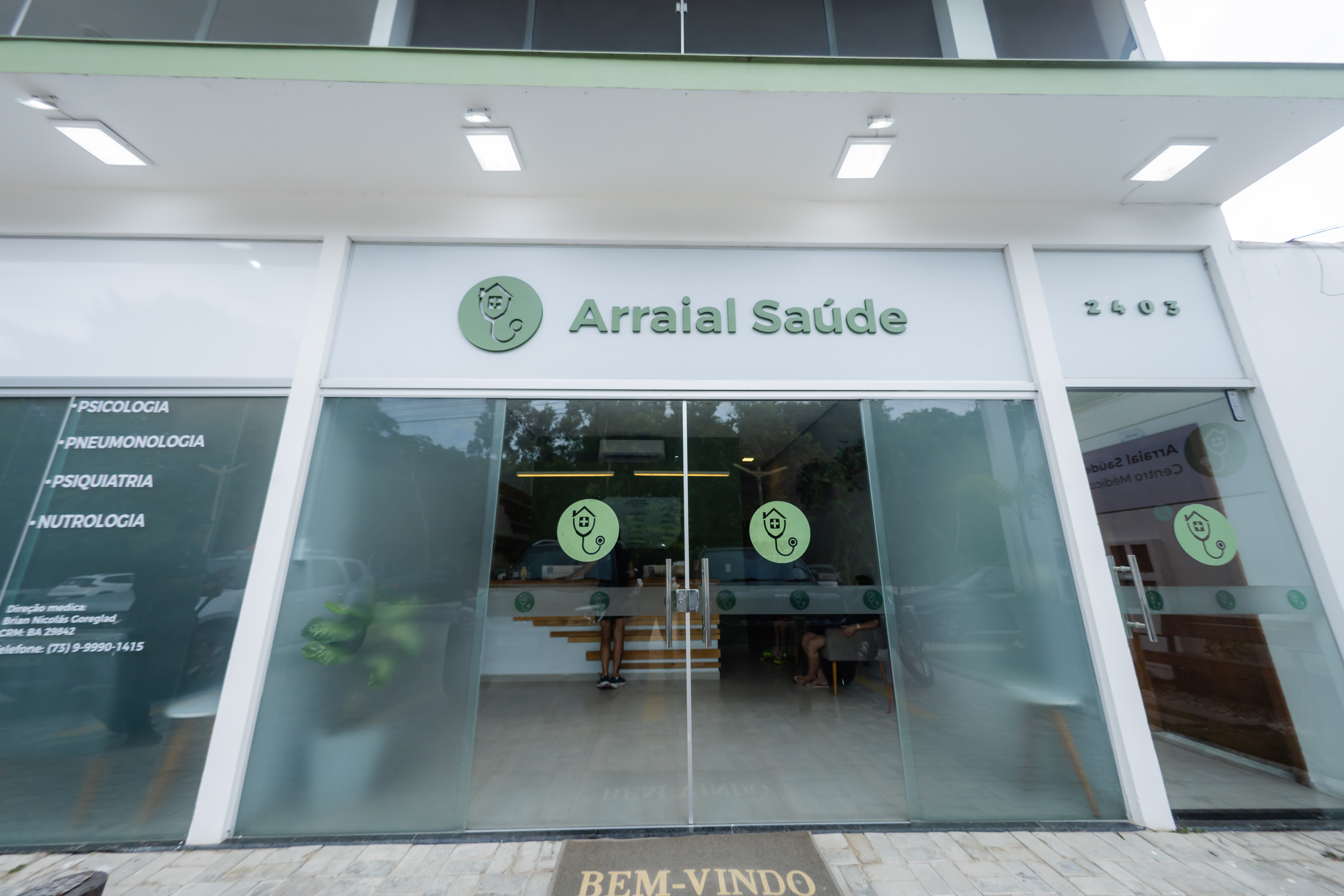 Fachada Arraial Saúde